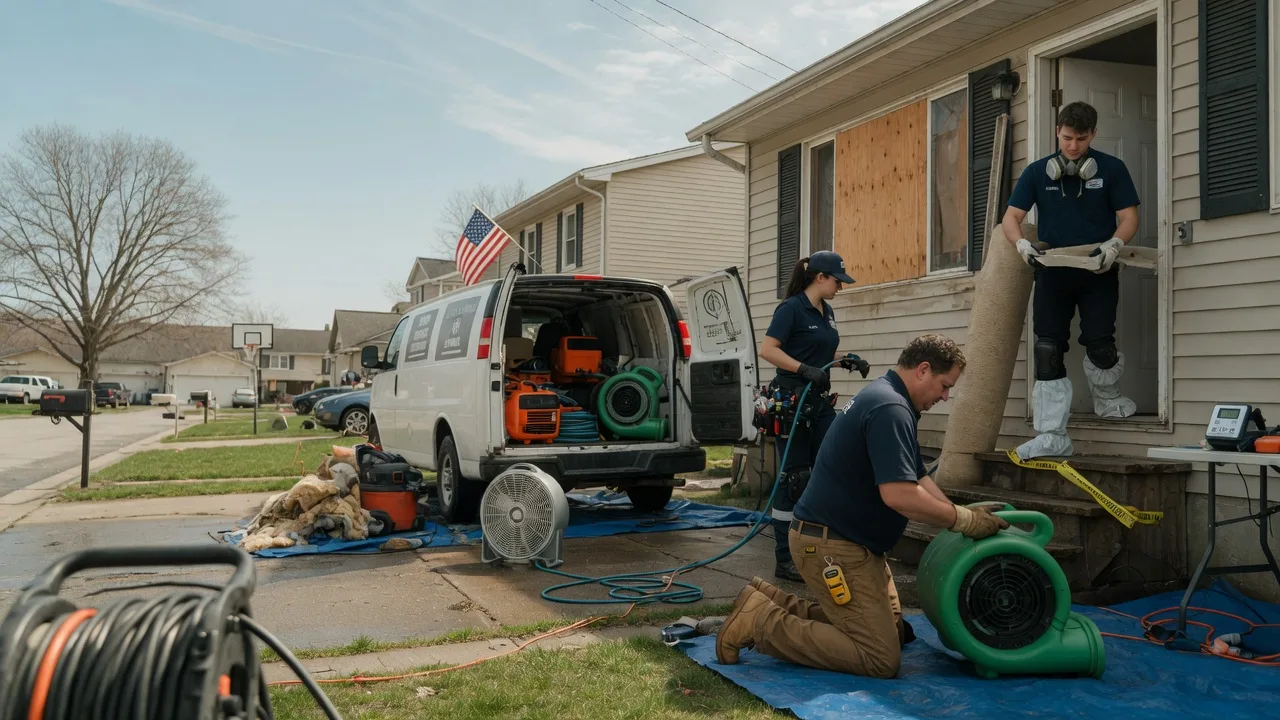 Water Damage Restoration in Amity, AR near me